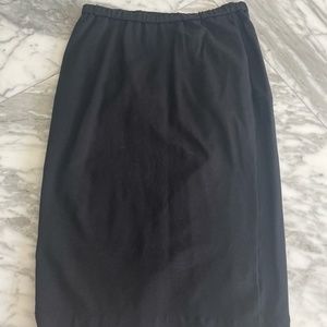 Jarbo Black Midi Pencil Skirt Size 36